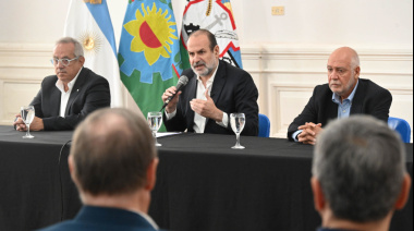 Bahía Blanca avanza con un pacto excepcional para ejecutar 13 obras hídricas urgentes en la ciudad