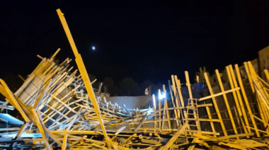 Derrumbe en una obra de Costa Esmeralda deja un obrero muerto y otro gravemente herido