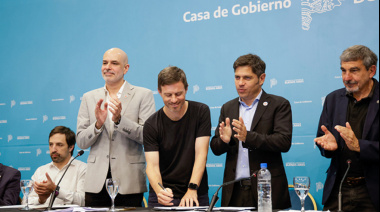 Kicillof anunció que la Provincia financiará 98 proyectos del FITBA con una inversión récord
