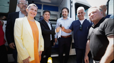 Kicillof recorrió las obras de ampliación del Hospital Mariano y Luciano de la Vega en Moreno