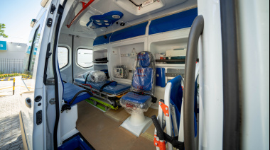 Moreno refuerza su sistema de emergencias con nuevas ambulancias