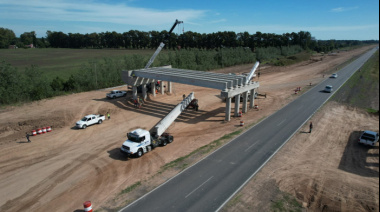 Avanzan las obras para transformar en autovía la ruta provincial 41