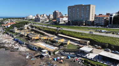Malestar en la Provincia por un complejo turístico frente a la costa en Mar del Plata