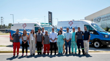 Nuevas ambulancias refuerzan la atención de emergencias en todo Pilar