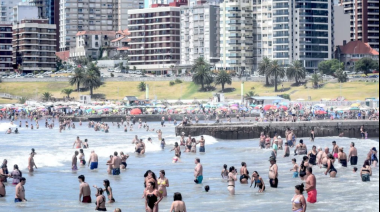 Impulsada por el calor, la temporada repunta en Mar del Plata