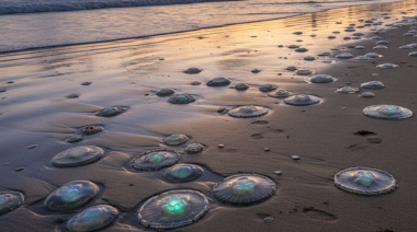 Medusas en Mar del Plata: el fenómeno del mar caliente que preocupa a turistas