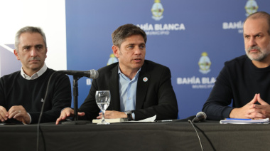 Kicillof: “Voy a construir una alternativa superadora y sin espejo retrovisor”