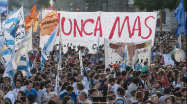 Multitudinaria movilización a 50 años del Golpe de Estado