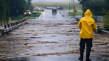 Sierra de la Ventana sin acceso por la crecida del arroyo San Bernardo