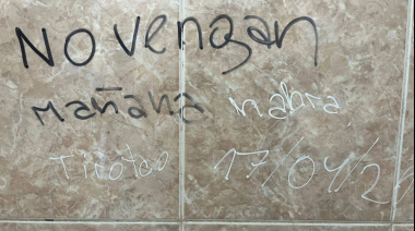 Escuelas de la provincia de Buenos Aires prohíben mochilas tras amenazas