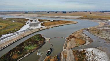 La Provincia licitó una obra sobre el río Salado para reducir inundaciones