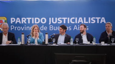 Kicillof tomó el mando del PJ bonaerense y ya prepara una marcha contra Milei