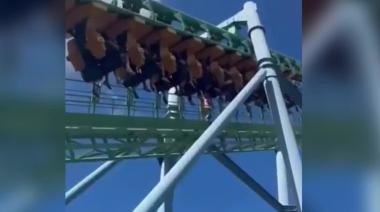 Tigre: el susto en plena montaña rusa que se volvió viral en TikTok