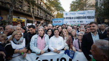 Kicillof respaldó la Marcha Federal Universitaria: “Van a tener que escuchar tarde o temprano”