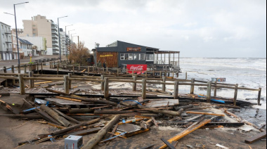 Monte Hermoso convoca a vecinos para limpiar la costanera tras la sudestada