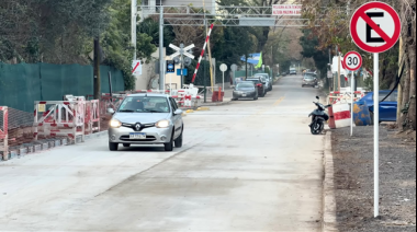 Beccar recuperó un paso histórico y ahora vienen nuevas obras bajo el asfalto