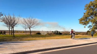 Incendios en el Delta del Paraná volvieron a generar preocupación frente a San Nicolás
