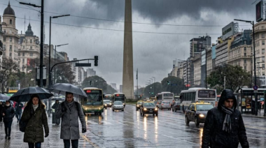 Arranca la semana con lluvias en el AMBA: cómo seguirá el tiempo