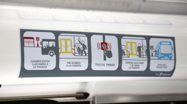 Los colectivos bonaerenses deberán incorporar pictogramas para mejorar la accesibilidad