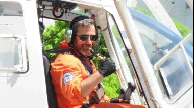 Un piloto de General Belgrano murió en el accidente de helicóptero de San Juan