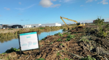 La Provincia realiza obras hídricas en Berazategui y Quilmes para prevenir inundaciones