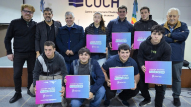 Bianco y Britos inauguraron obras en el Centro Universitario de Chivilcoy