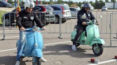 Bahía Blanca será sede del primer campeonato de destreza en Vespa del país