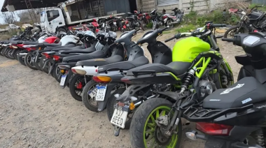 Chivilcoy: un megaoperativo nocturno terminó con 33 motos secuestradas y dos detenidos