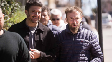 Federico Otermín en Exaltación de la Cruz: "Amamos la Provincia y nos encanta recorrerla"