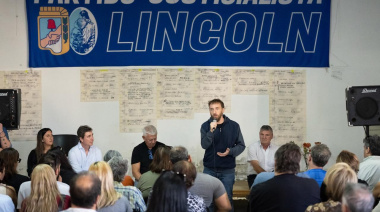 Federico Otermín en Lincoln: “A Milei los números no le cierran ni con la gente pasándola mal”