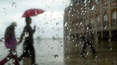 Rige una alerta amarilla por lluvias fuertes en doce partidos de la costa bonaerense