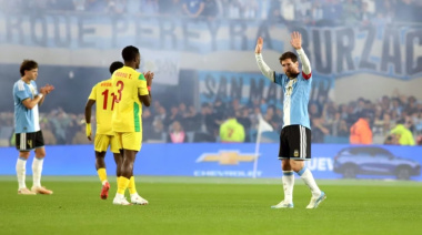Messi se despidió de la Selección con un gol de penal en el 3-0 ante Benín en Núñez