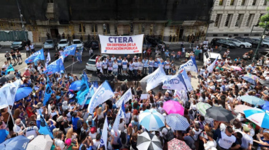 Docentes, estatales y universitarios paran hoy en la Provincia y marchan al Congreso