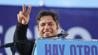 Kicillof encabeza el acto por el Día de la Lealtad en La Matanza junto a la dirigencia bonaerense