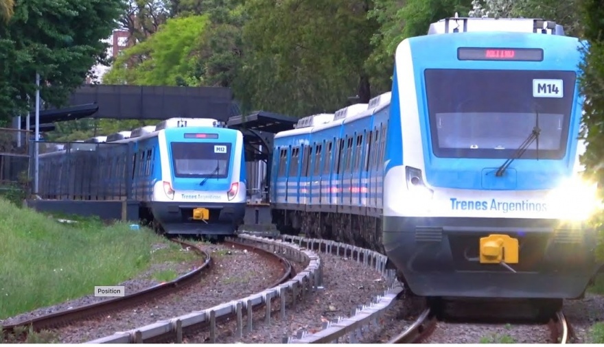 Este jueves los trenes circulan a 30 kilómetros en el AMBA