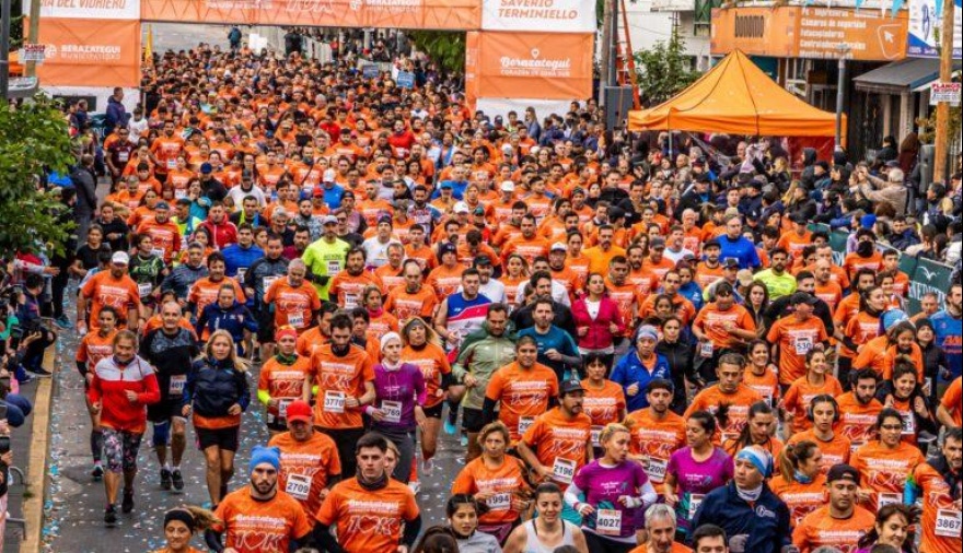 Se realiza en Berazategui una gran prueba atlética 