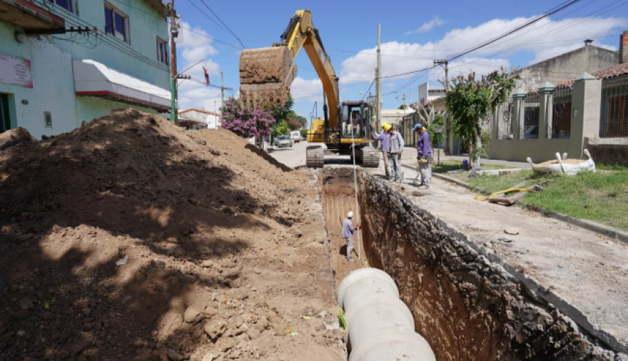 Katopodis y Alak inauguraron obras hidráulicas en La Plata