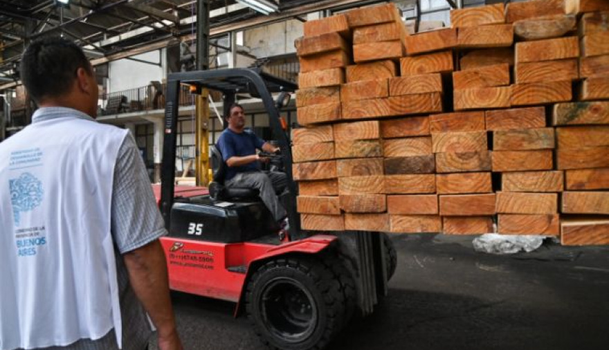 La Provincia envió asistencia a Bolívar tras el temporal que provocó graves daños
