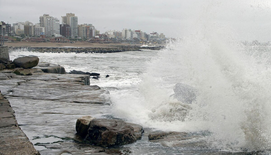 Alerta amarilla por vientos intensos en gran parte de la costa bonaerense