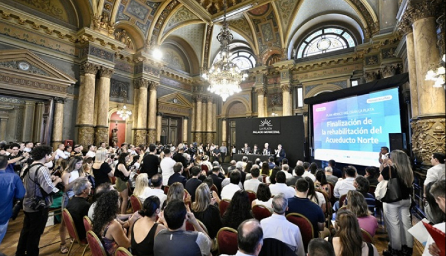 La Provincia habilitó el Acueducto Norte y mejora el servicio de agua para más de 34 mil vecinos de La Plata