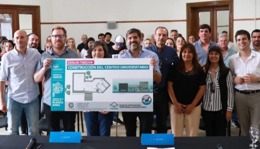 Caros Tejedor tendrá el centro universitario N° 50 de la Provincia