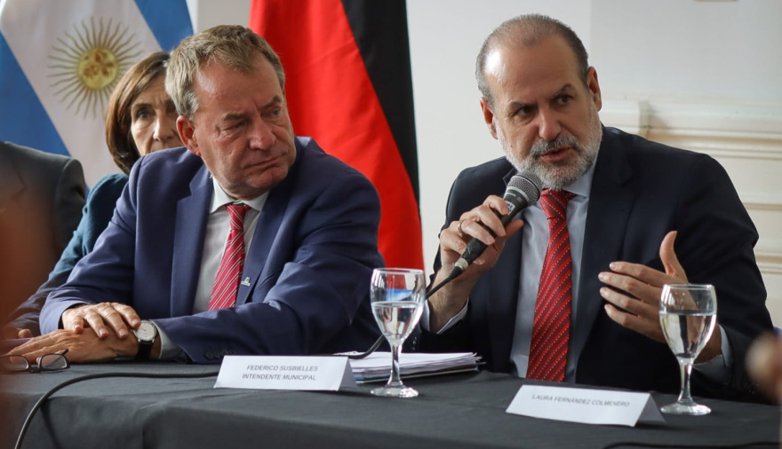 Bahía Blanca se abre al mundo: Susbielles y el embajador alemán impulsan inversiones