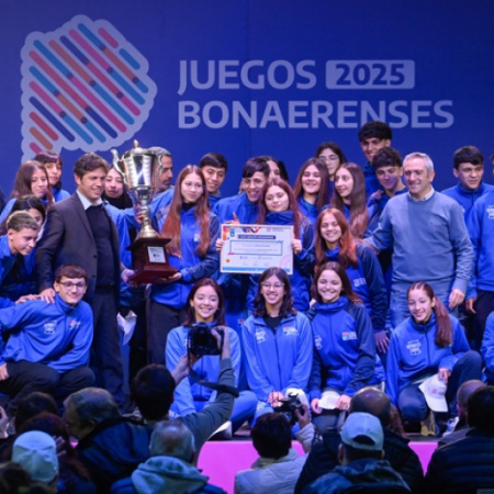 Kicillof presentó los Juegos Bonaerenses 2025