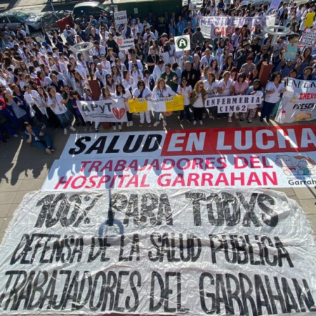 Marcha federal de la salud: hospitales, gremios y residentes paran y se movilizan este jueves