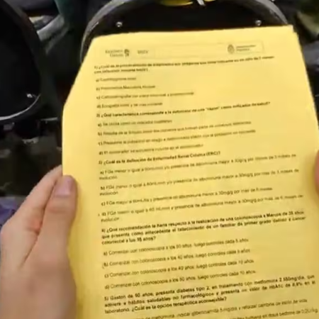 Examen de Residencias Médicas: descubren cómo se habrían copiado postulantes extranjeros