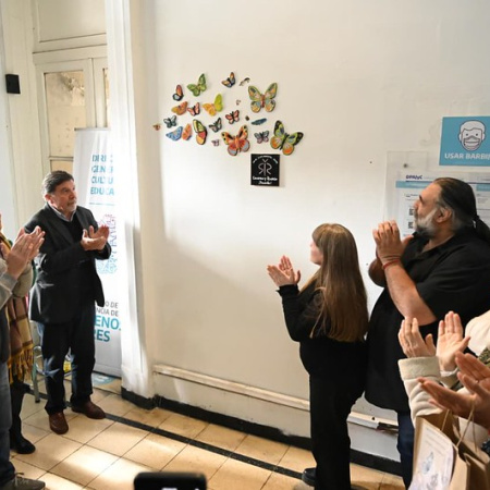 A siete años de la tragedia de Moreno, Educación homenajeó a Sandra y Rubén