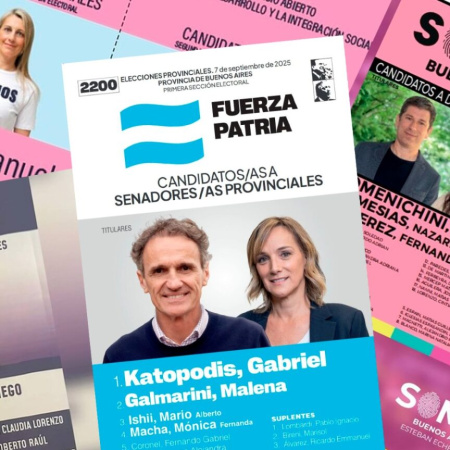 Así serán las boletas para las elecciones del 7 de septiembre