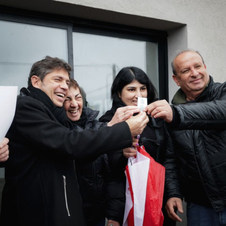Kicillof en Tandil: "Es el primer Gobierno nacional que no inaugura una sola obra pública"