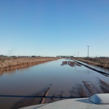 Inundaciones en el campo bonaerense: productores reclaman obras y caminos rurales