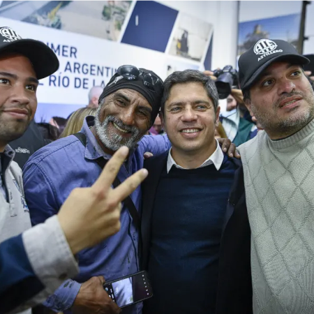 Kicillof: “Del movimiento obrero deben nacer los proyectos para defender nuestra soberanía”